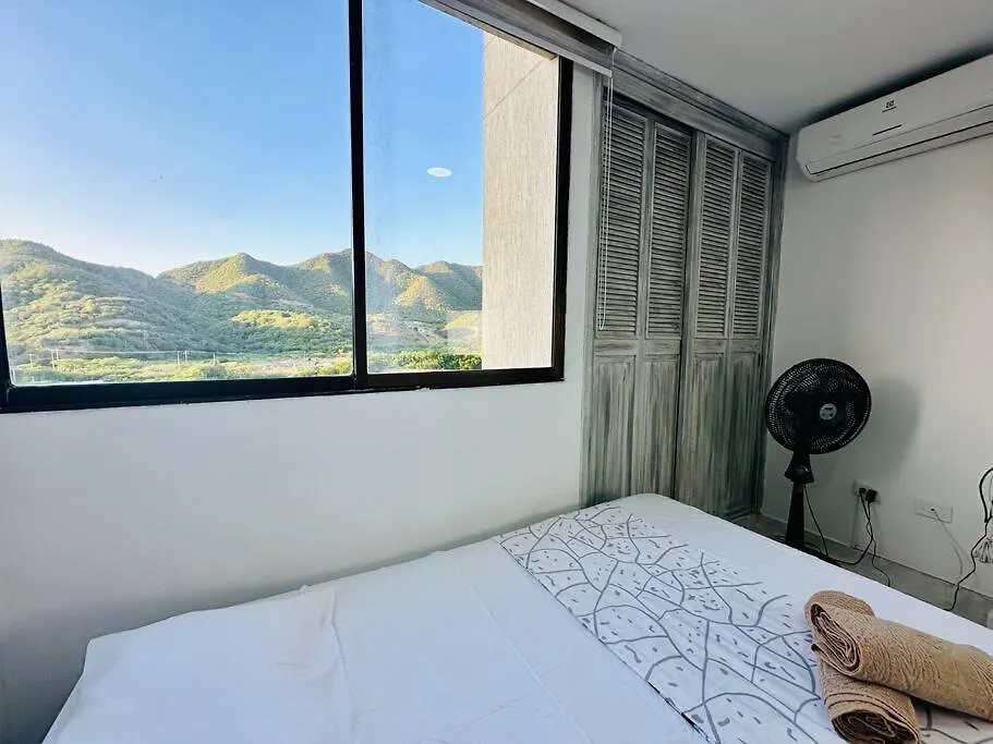 Acogedor Apartamento Rodadero Santa Marta Con Vista Al Lago Colombia