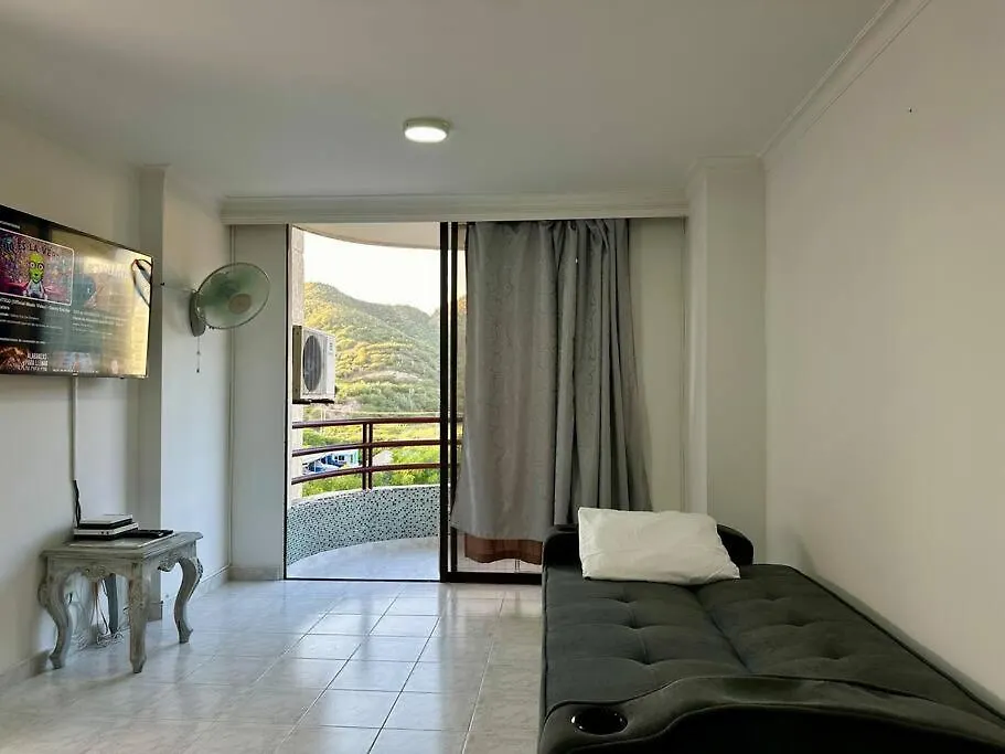 Appartement Acogedor Apartamento Rodadero Santa Marta Con Vista Al Lago