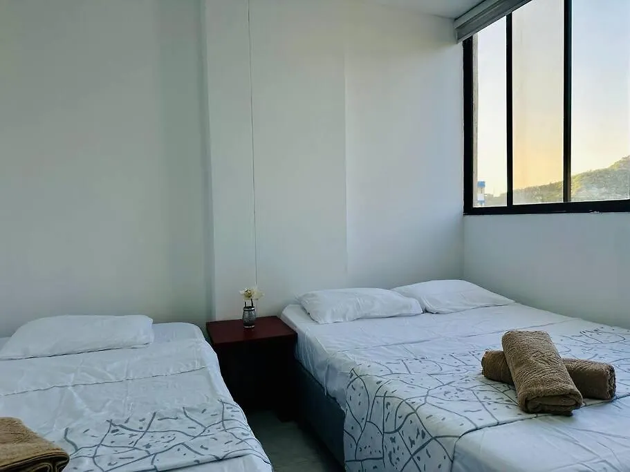 Acogedor Apartamento Rodadero Santa Marta Con Vista Al Lago