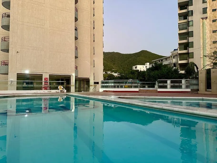 Acogedor Apartamento Rodadero Santa Marta Con Vista Al Lago 0*, サンタ・マルタ