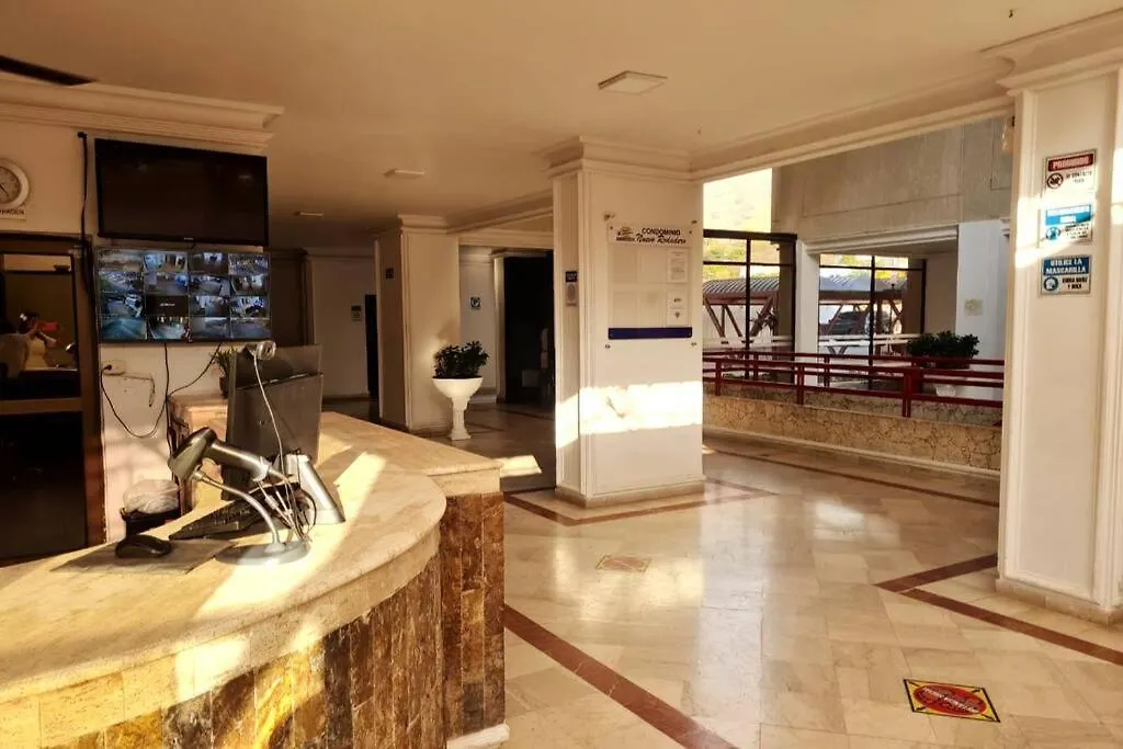 アパート Acogedor Apartamento Rodadero Santa Marta Con Vista Al Lago