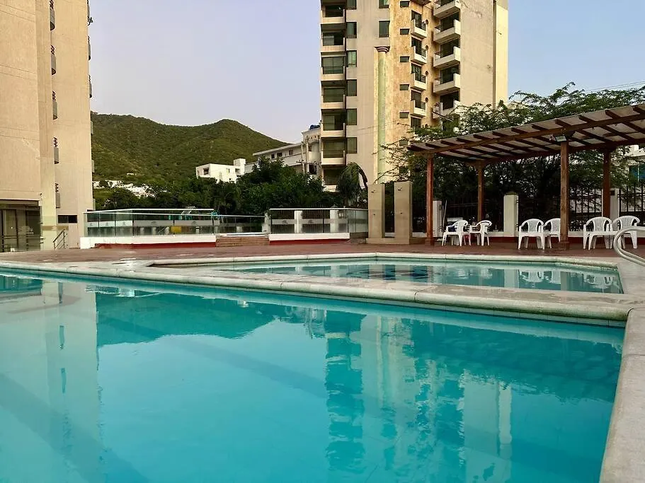 Acogedor Apartamento Rodadero Santa Marta Con Vista Al Lago 0*, サンタ・マルタ コロンビア